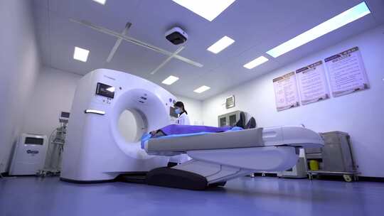 医院CT检查场景健康体检医疗放射科