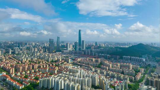 广东省东莞市城市风光延时