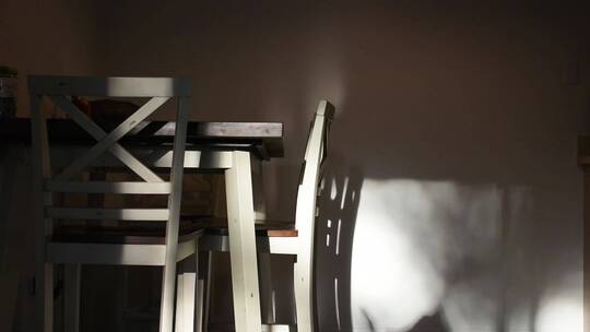 餐厅的木椅和木桌