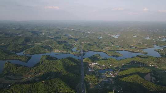 四川遂西高速赤城湖大桥