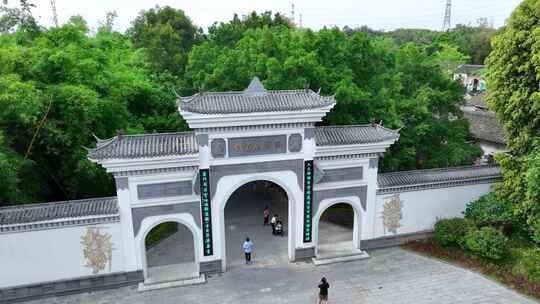 4K航拍深圳龙华版画基地