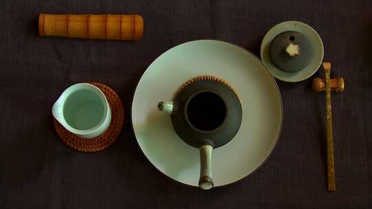 高清实拍东方文化中国茶文化泡茶艺术