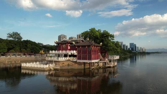 原创 福州金山寺古建筑风光航拍