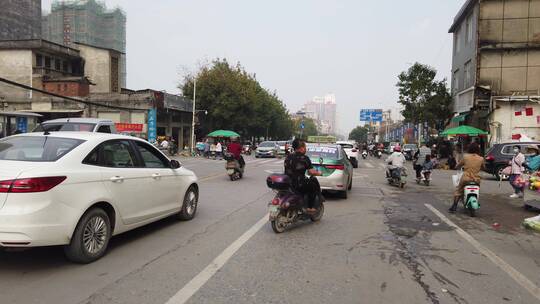 广西玉林市郊区城乡结合部街景10