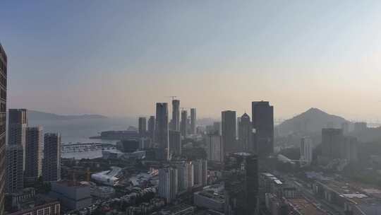 深圳南山太子湾蛇口港航拍