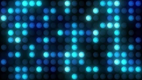 4k大屏幕蓝色灯光闪烁背景动态VJ循环素材 (1)