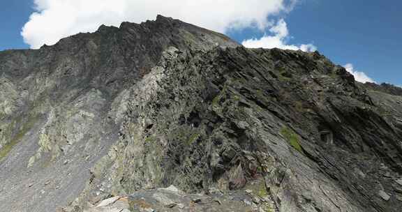 山腰，山，陡峭，岩石