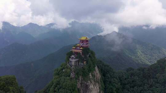 南五台山 钟南山 秦岭 云海 日出 云彩 蓝天