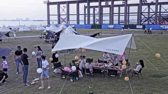 湖南岳阳洞庭湖风景区航拍视频