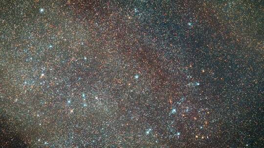 远处银河系的繁星视频素材模板下载