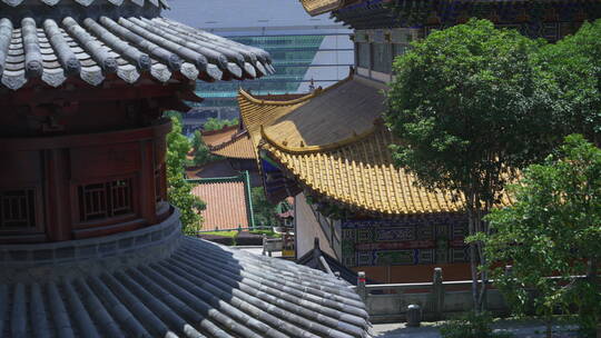 武汉洪山区宝通禅寺皇家寺院