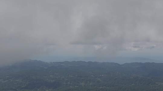 大风堡景区穿云航拍