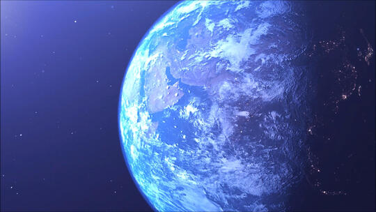 太空 地球 蓝色星球