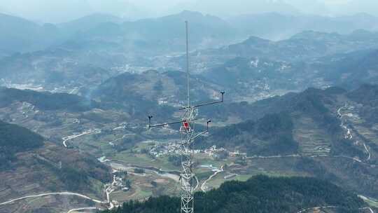 风电测风塔新能源风电山区高山