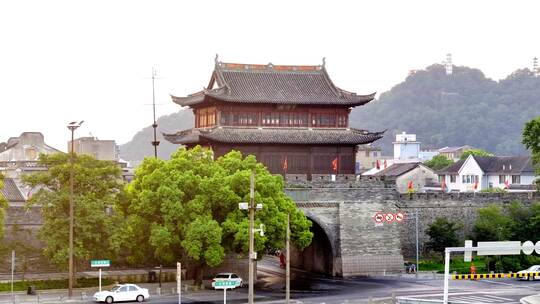 台州临海航拍延时