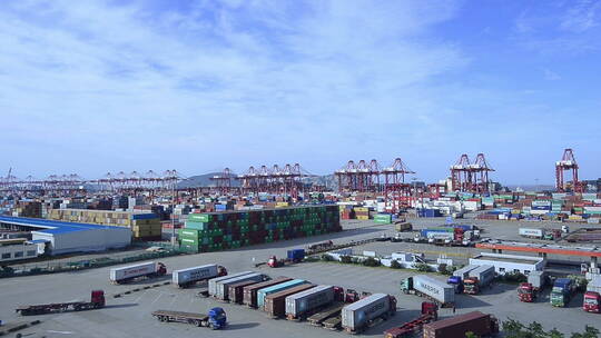 海运港口集装箱码头智能集装箱