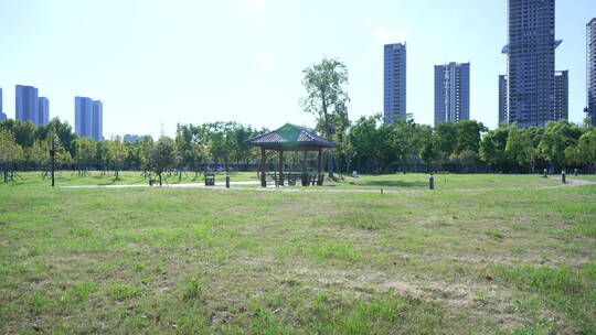 武汉江岸区汉口江滩风景