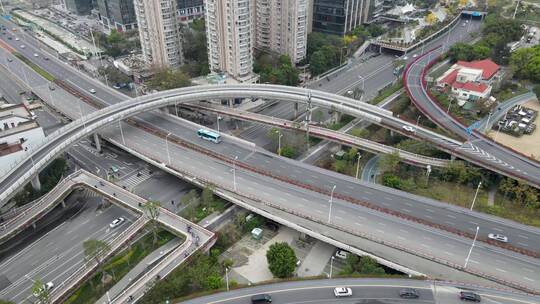 4k 航拍福州闽江跨江桥梁特写