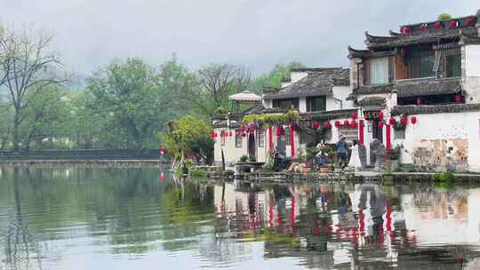 宏村西递卢村旅游风光片