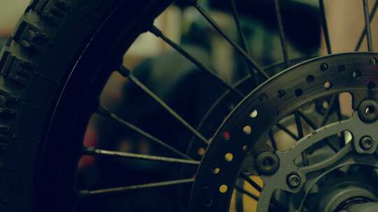 轮辐和轮子上的轮胎