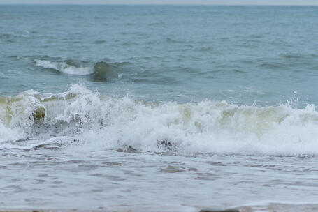 海边海浪特写细节慢动作升格1080P素材
