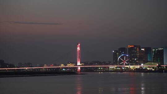 泉州东海泰禾晋江大桥夜景