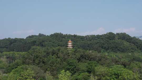 深圳南山区西丽湖（环西丽湖碧道）航拍