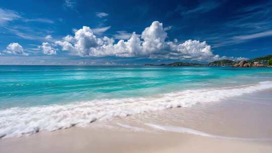 海边沙滩各类海滨风景