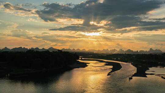 桂林龍門火燒雲（07.21）