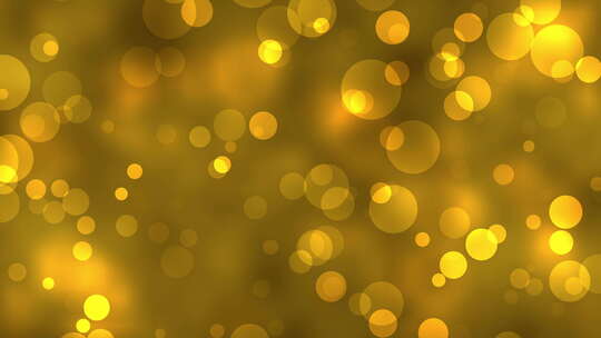金色光斑粒子背景