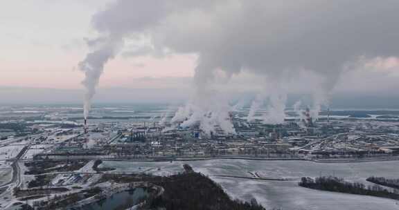 污染 工业 工厂 烟雾