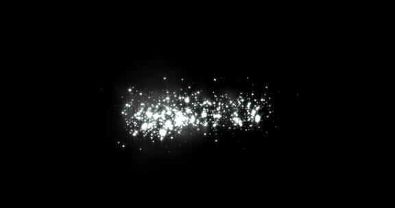 4k魔法粒子雪花元素散景效果动画转场视频1视频素材模板下载