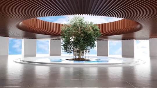未来感展厅场景