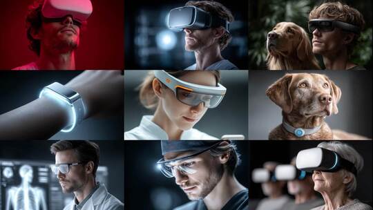 智慧穿戴设备开启新视界高清在线视频素材下载