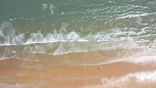 海边 海滩 沙滩 浪花视频素材模板下载