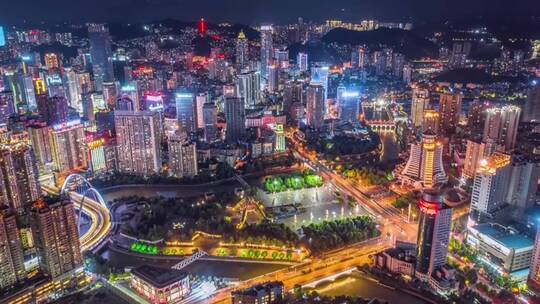 夜景航拍，这样的夜景让我迷恋到无法自拔