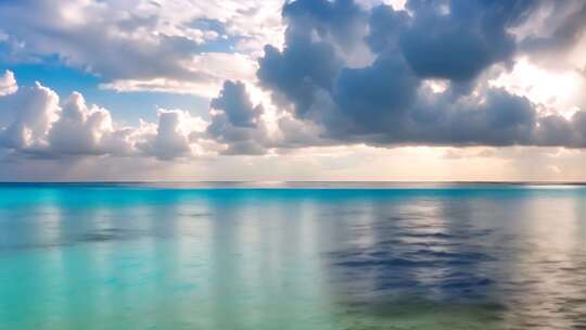 海景天空自然景观