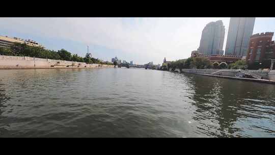天津FPV穿越海河、解放桥航拍4K