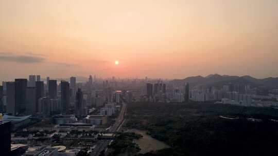 夕阳 晚霞 天空 治愈系 黄昏 唯美