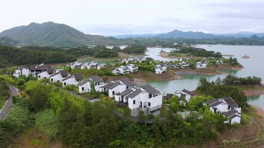 航拍浙江千岛湖