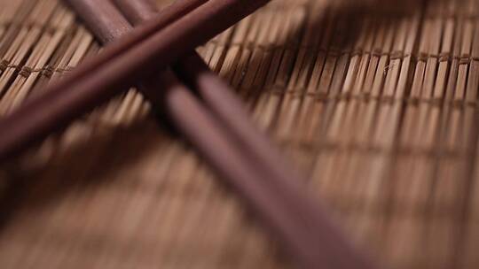 【镜头合集】筷子餐具竹筷视频素材模板下载