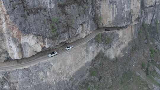 贵州赫章石板河挂壁公路原视频（Dlog灰片）