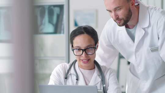 医生，诊所，谈话，解释