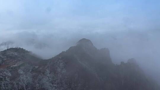 黄山雪景云海