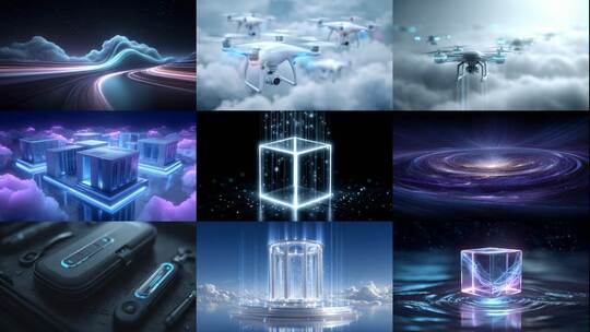 云端智能环境监测系统高清在线视频素材下载