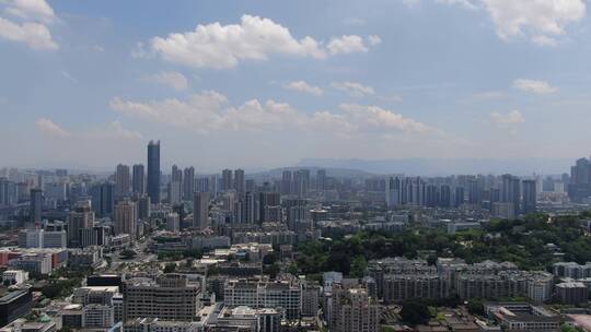 航拍福建福州城市宣传片地标建筑