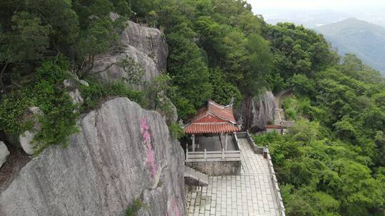 福建泉州清源山5A景区航拍