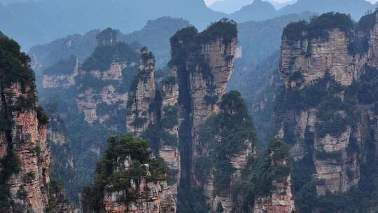 湖南张家界武陵源袁家界地质奇观