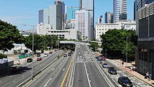 香港街道视频素材模板下载