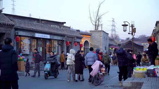 北京模式口大街实拍